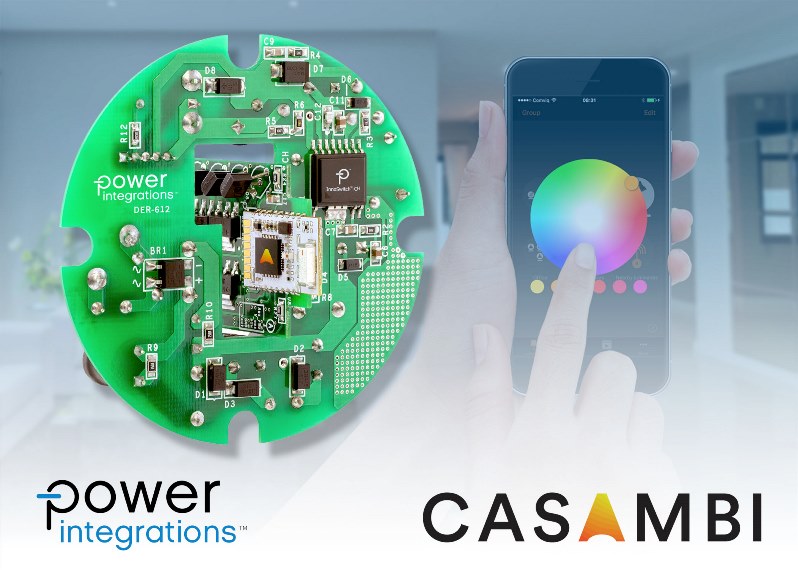 12 W LED Downlight Reference Design Features Sophisticated Dimming and Color Management